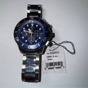 Seiko Prospex SSC675P1 Special Edition Save The Ocean Solar Diver V175-0AD0